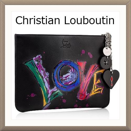 人気 Christian Louboutin ルブタンスーパーコピー☆ AW18 ☆ Loubicute Small Pouch "LOVE" 8102605